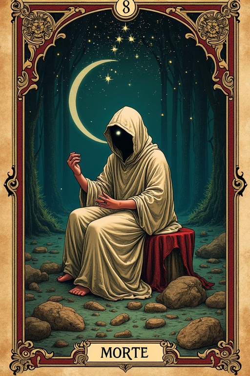 Carta de tarô — Sonhar com Morte